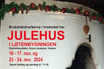 Julehus i Løtenbygningen