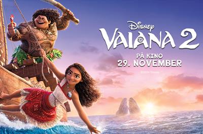 Vaiana og Maui er tilbake for et nytt musikalsk eventyr i Vaiana 2 fra Walt Disney Animation Studios.