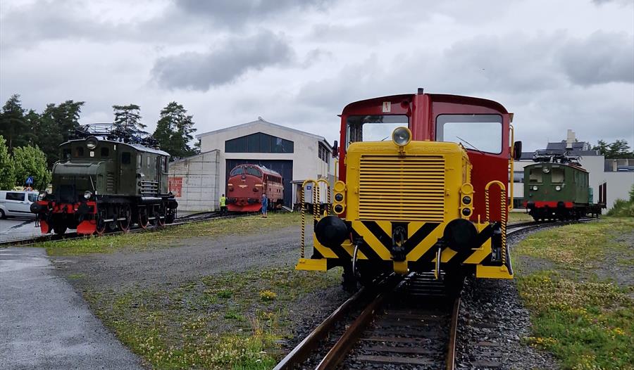 Lokomotiver som normalt ikke sees på museet, vises frem i sommer.