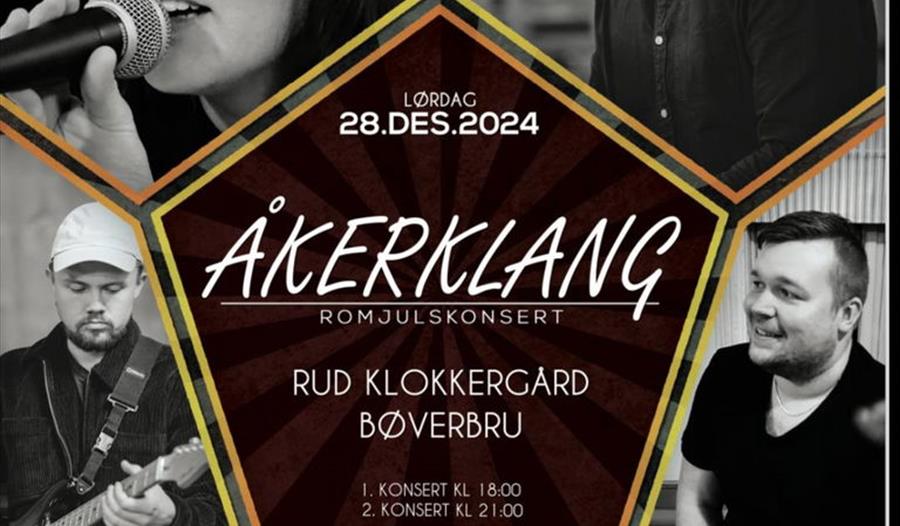 Romjulskonsert med Åkerklang // 18:00 Romjulskonsert med Åkerklang // 18:00