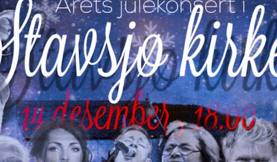 Årets julekonsert i Stavsjø kirke