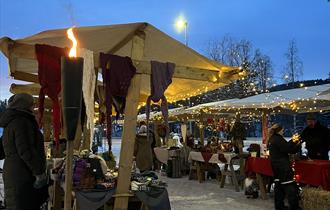 Julemarked hos Harby Landhandel